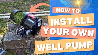 Harbor Freight Well Pump Installation