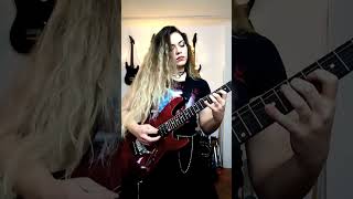 Dissection - Maha Kali || solo cover by Alexandra Lioness #shorts #dissection