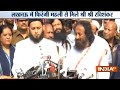 Sri Sri Ravi Shankar and Firangi Mahali addresses press conference on Ayodhya Babri Masjid dispute