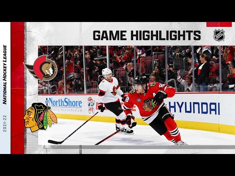 Senators @ Blackhawks 11/01/21 | NHL Highlights