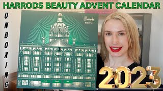 Harrods Beauty Advent Calendar Unboxing 2023