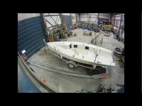 Melges 24 keel removal