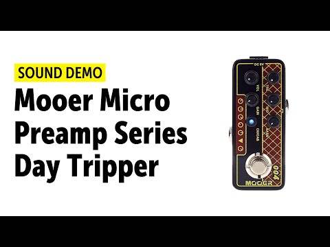 Гитарная педаль преамп с кабинет эмуляцией MOOER 004 DAY TRIPPER - фото 2 - id-p2529997963