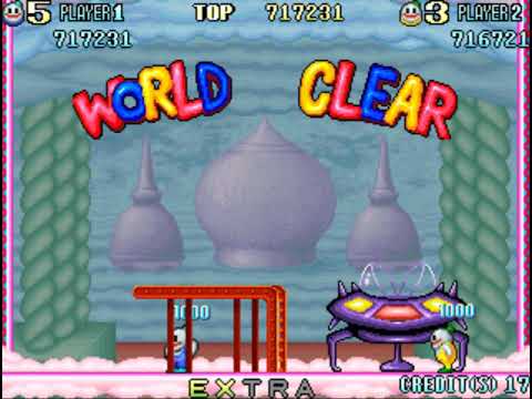 Snow Bros. 2 - With New Elves (Arcade) 2P Cooperative Playthrough