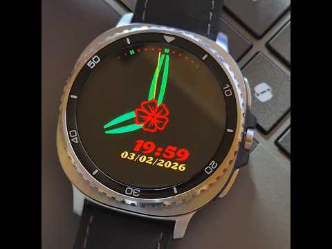 Classic watch flower