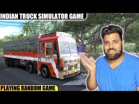 I am Playing Random Indian Truck Simulator Game | Real Indian Cargo Truck Simulator 2020 Offroad 3D
