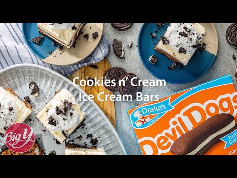 Cookies n’ Cream Ice Cream Bars Recipe