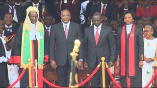 Kenyatta sworn in as Kenyas president amid deadly 