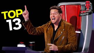 Top 13 Most Unexpected Voices Ever Heard on The Voice | The Voice