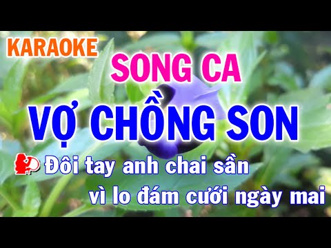Karaoke Vợ Chồng Son Song Ca Nhạc Sống - Phối Mới Dễ Hát - Nhật Nguyễn