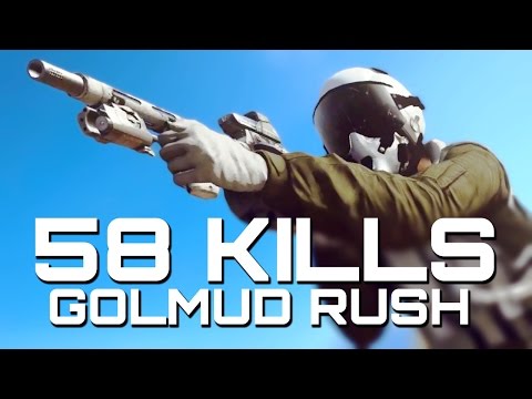 Battlefield 4: Golmud MVP 58 KILLS (60 FPS)
