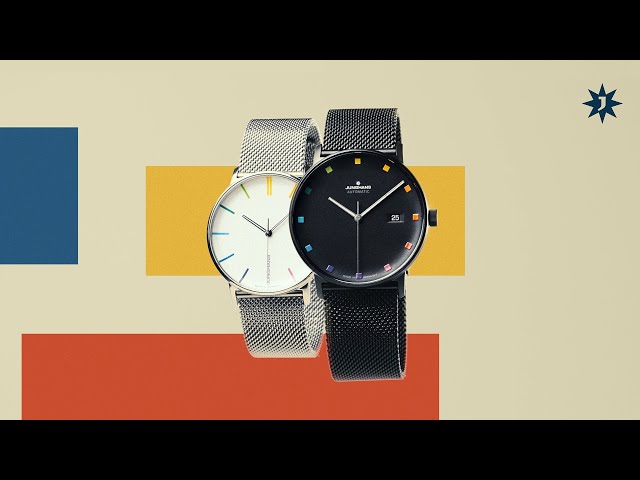 Vídeo relacionado con JUNGHANS Reloj de Hombre Form Quartz Bauhaus Edition 41/4580.44