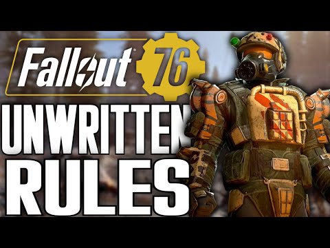 5 UNWRITTEN RULES Of Fallout 76