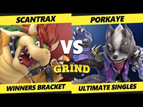 Smash Ultimate Tournament - Scantrax (Bowser) Vs. Porkaye (Wolf) The Grind 88 SSBU Winners Bracket