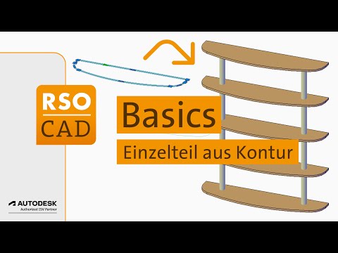 Einzelteil aus Kontur | RSO-CAD