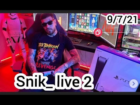 SNIK MAZI ME TOQUEL - TWITCH LIVE 2 STREAM 8-9/7/21- (OLOKLHRO)