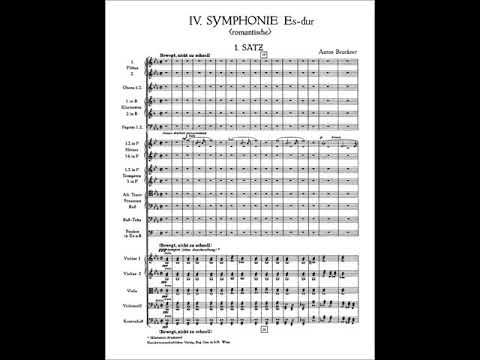 Anton Bruckner - Symphony No.4 [w/Score]