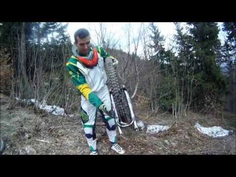 Downhill   crash Wisla Broken Fork 2013