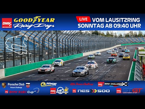 5. Lauf DMV Goodyear Racing Days - Lausitzring - 27.08.2023 - Live
