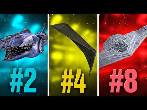 The 10 LARGEST Ships in ALL of Star Wars!