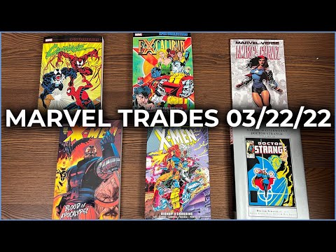 New Marvel Books 03/22/22 Overview| X-MEN EPIC COLLECTION: BISHOP'S CROSSING | CARNAGE EPIC Volume 1