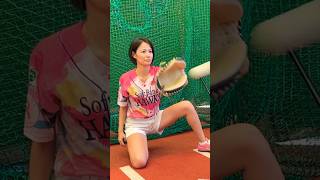 フレーミングに挑戦する可愛いキャッチャー #shorts