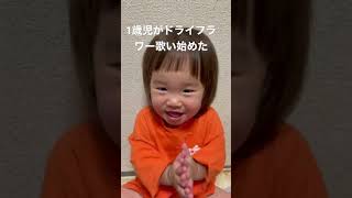 【ドライフラワー】1歳児が歌い始めた