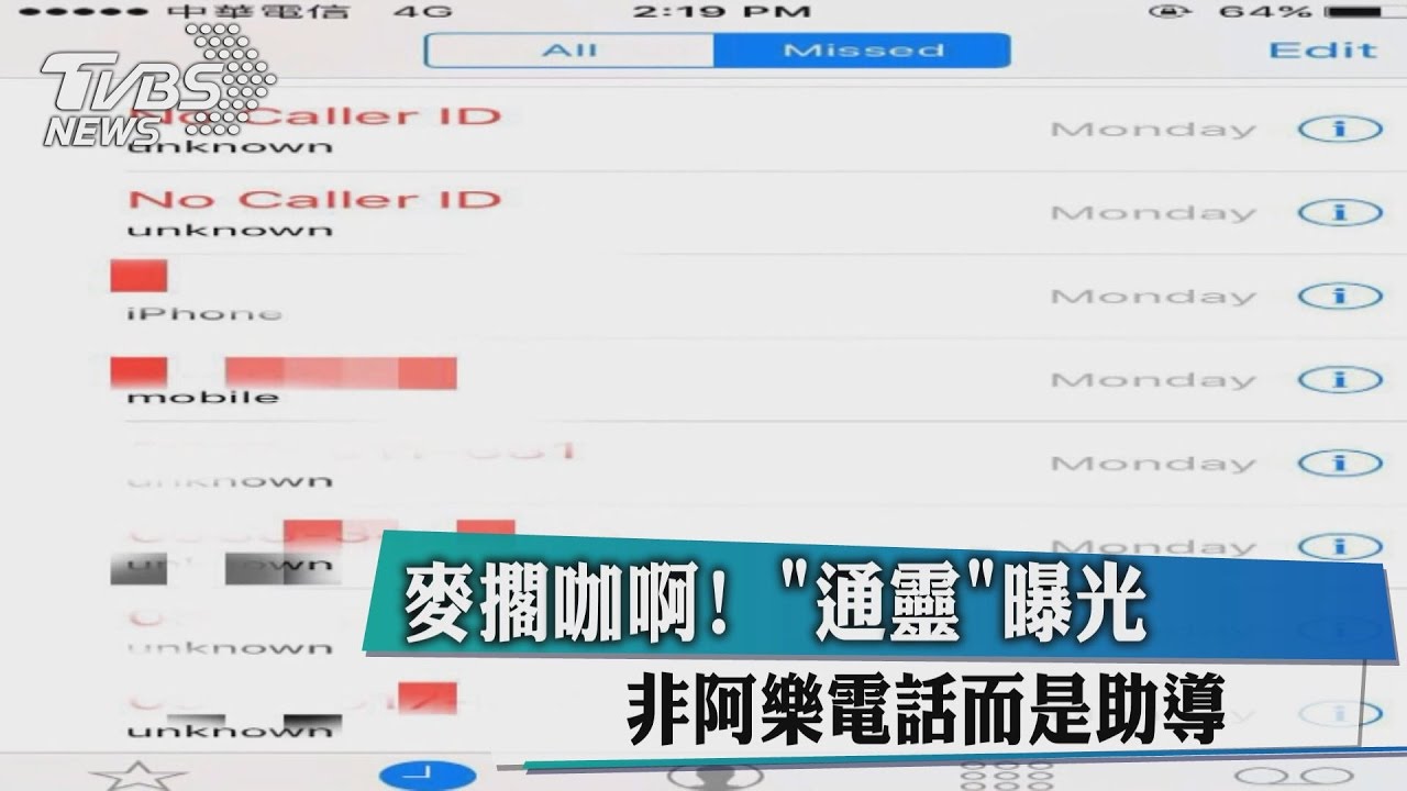 麥擱咖啊! 《通靈》曝光非阿樂電話而是助導