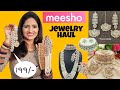 Meesho Jewellery Haul Meesho Haul Meesho Kundan Jewellery Haul Online Jewellery Haul