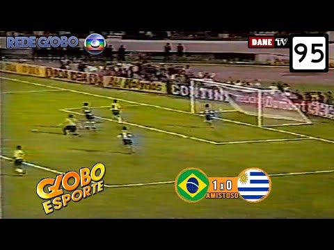 amistoso 1995 - Brasil 2x0 Uruguai