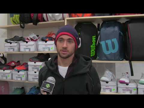 Patrik Rikl po vítězství v 1. kole OPAVA INDOOR OPEN