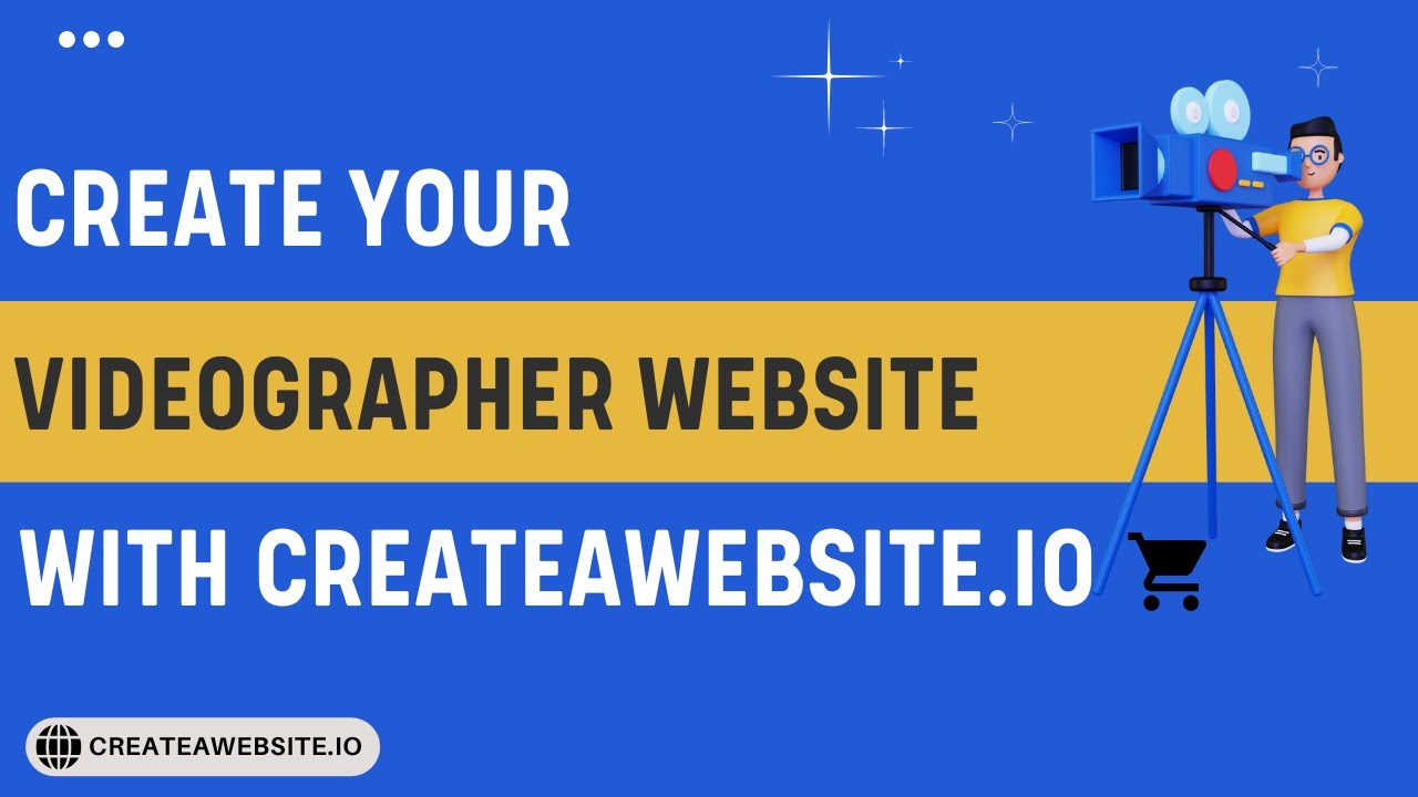 Build Your VideoGrapher Website with CreateAWebsite.io