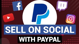 Make a PayPal Sell on Social Media button | Sell without a website