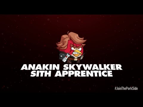 Angry Birds Star Wars 2 character reveals: Anakin Skywalker Sith Apprentice