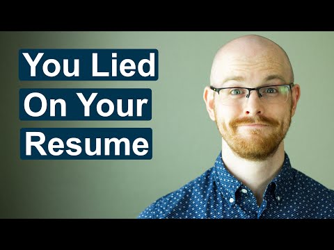 Top 5 Reasons Not to Lie on Your Resume