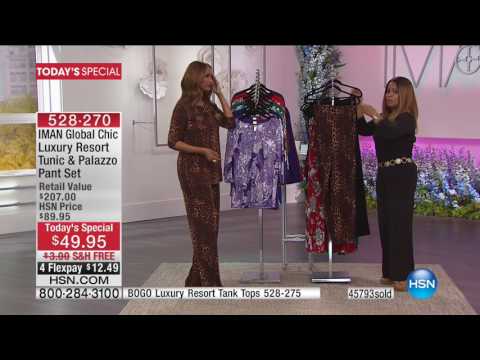 HSN | IMAN Global Chic Fashions 03.19.2017 - 04 PM