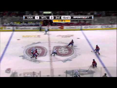 Vancouver Canucks @ Montreal Canadiens Highlights 12/8/11