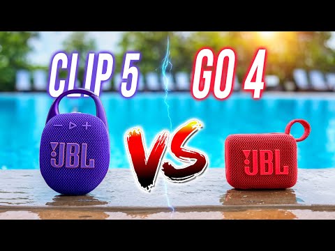 JBL Clip 5 VS Go 4 - ¡Comparación de sonido interior y exterior!