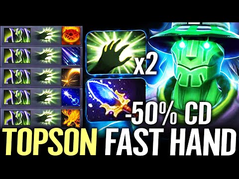 🔥 TOPSON RUBICK 100% Fastest Hand MID — Aghanim + Octarine 2x Steal -50% CD Best META Dota 2 Pro