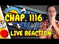 REACTION LIVE ONE PIECE 1116 - J'ÉTAIS PAS PRÊT !!   - Chapitre one piece 1116