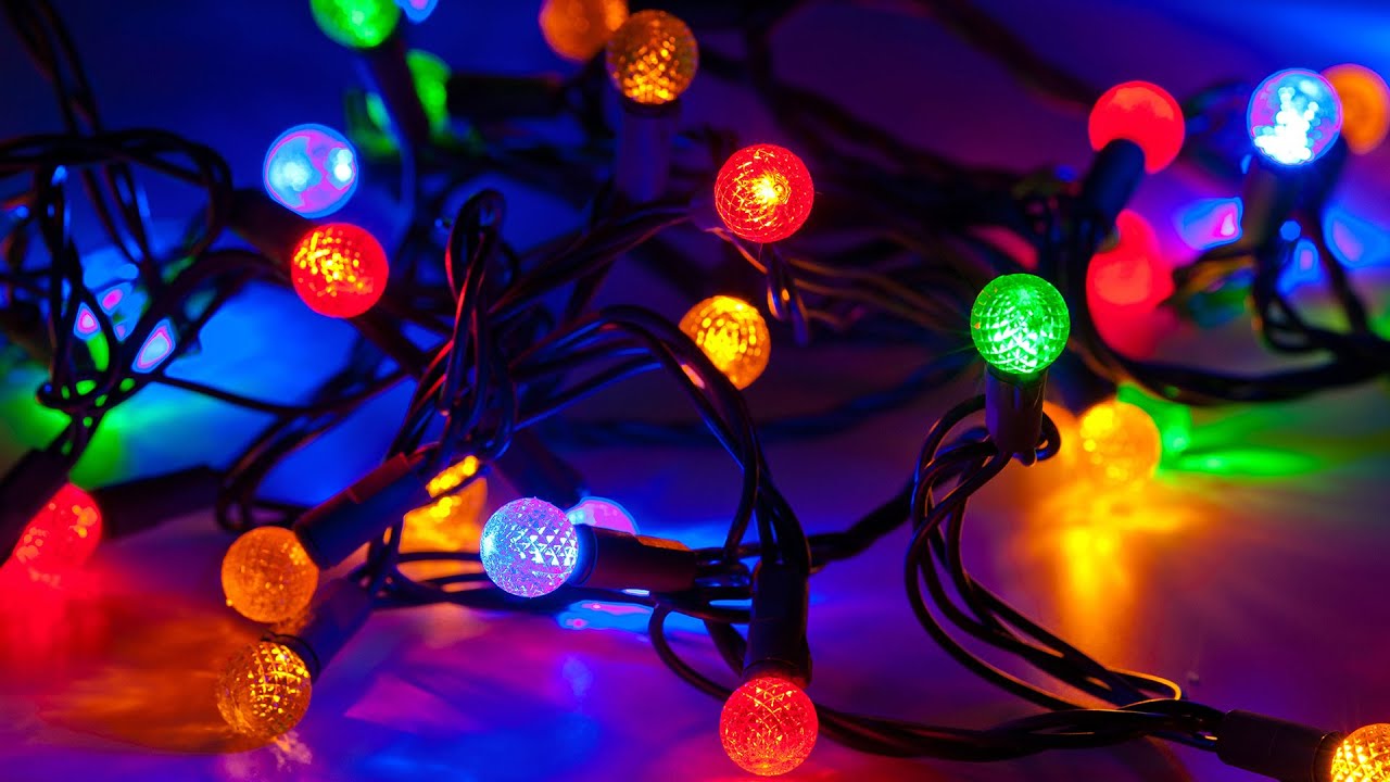Christmas Colorful Lights | 4K Wallpapers (Free Download Link)