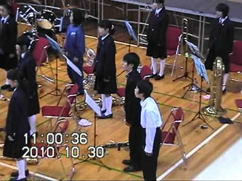 こども学科 【吹奏楽】【合唱】「ふるさと」ア・カペラ（堀金中）