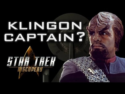 A Klingon Captain in Discovery?  Captains StarLog: November 11, 2016
