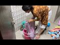 Clothes Hand Wash Itni Heavy Saree Ko Hath Se Dho Dala Baap Re Itne Kapde Kitni Sanskari Hu