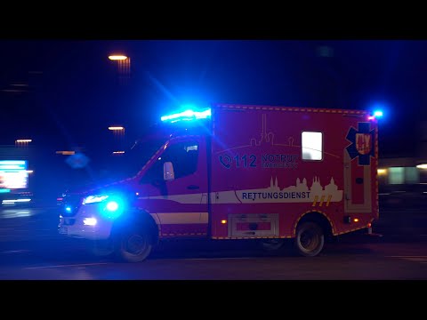 [Rettung Elend 83] RTW Rettungsdienst Landkreis Harz Rettungswache Elend auf Einsatzfahrt