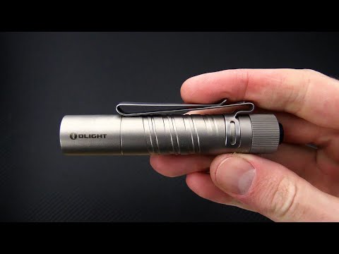 Olight i5T EOS Titanium Limited AA 300 Lumen Slim Tail Olight i5T EOS Titanium Limited AA 300 Lumen Slim Tail