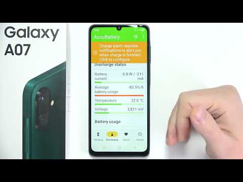 Samsung A07: How to Check Battery Temperature