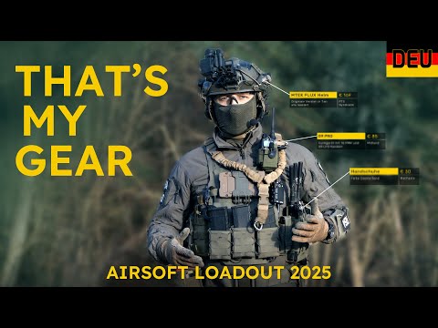 That's my Gear 2025 - Airsoft Loadout after 10 Years of Hobby - Products and Costs [4K/50p]