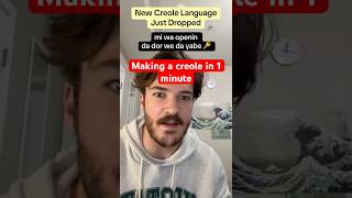 Creating a creole speedrun #linguistics #language