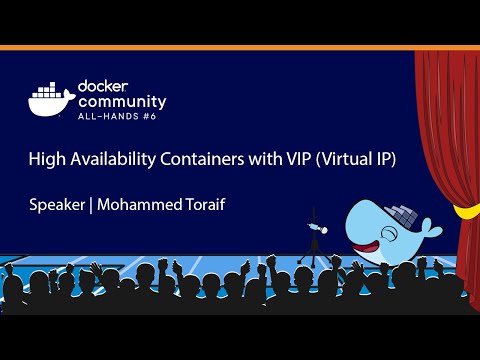 High Availability Containers with VIP (Virtual IP)